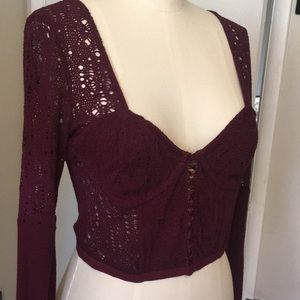 Free people crop top